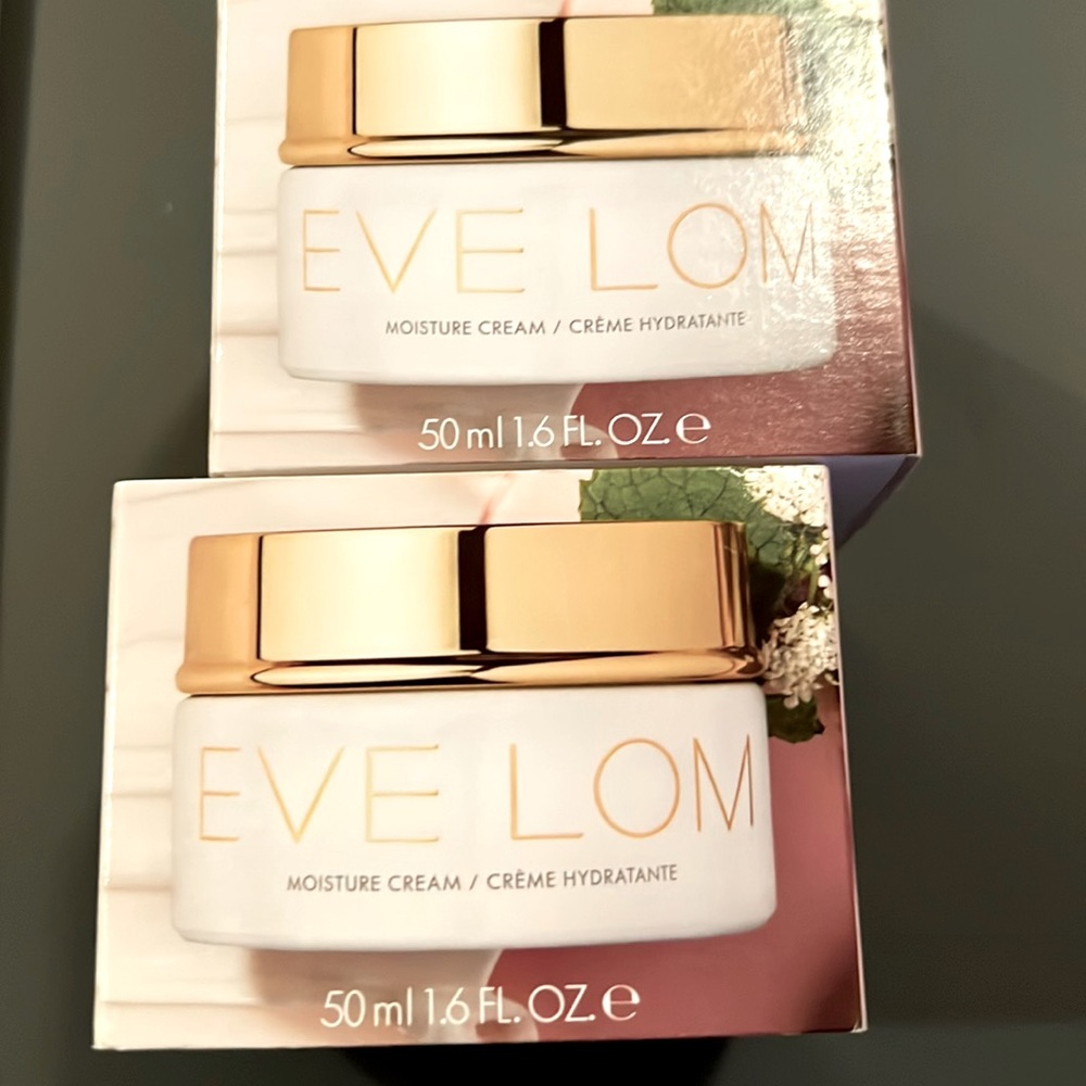 NIB Eve Lom Moisture Cream Full Size x2!